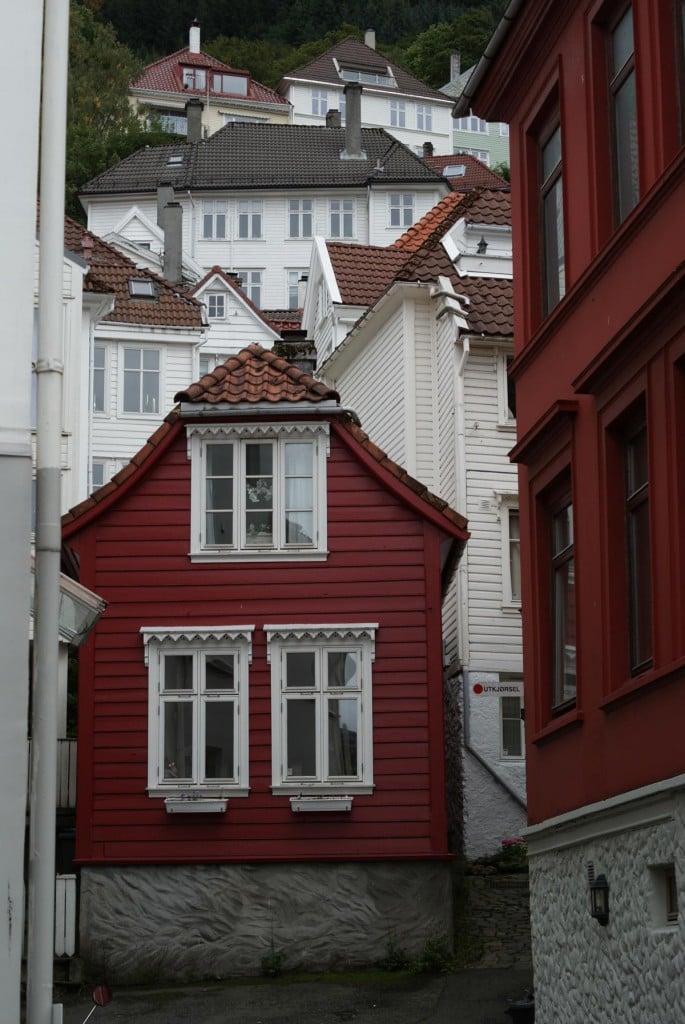Lille Ovregaten Bergen Häuser