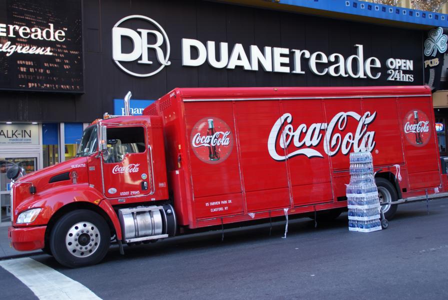 Coca Cola Truck New York