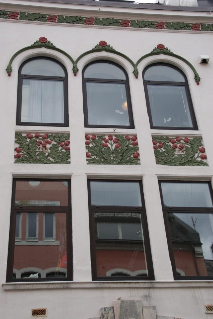 Floral Ornamente Haus Alesund