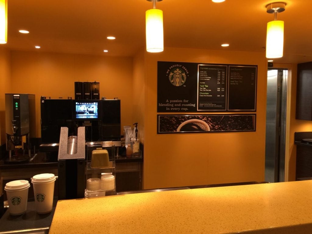 Starbucks Coffee Aida Einrichtung Aussehen Ausstattung