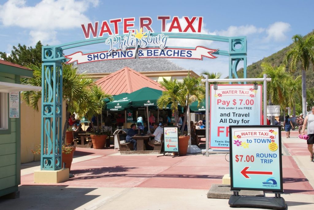Wassertaxi Tageskarte / Dollar Sint Maarten