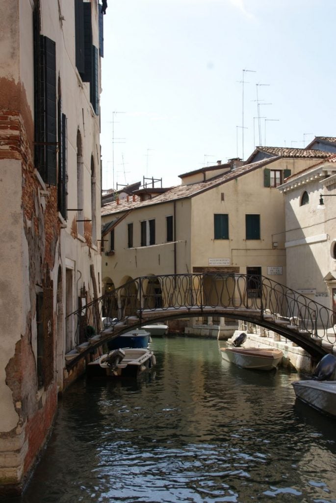 Schmiedeeiserne Brücken Venedig