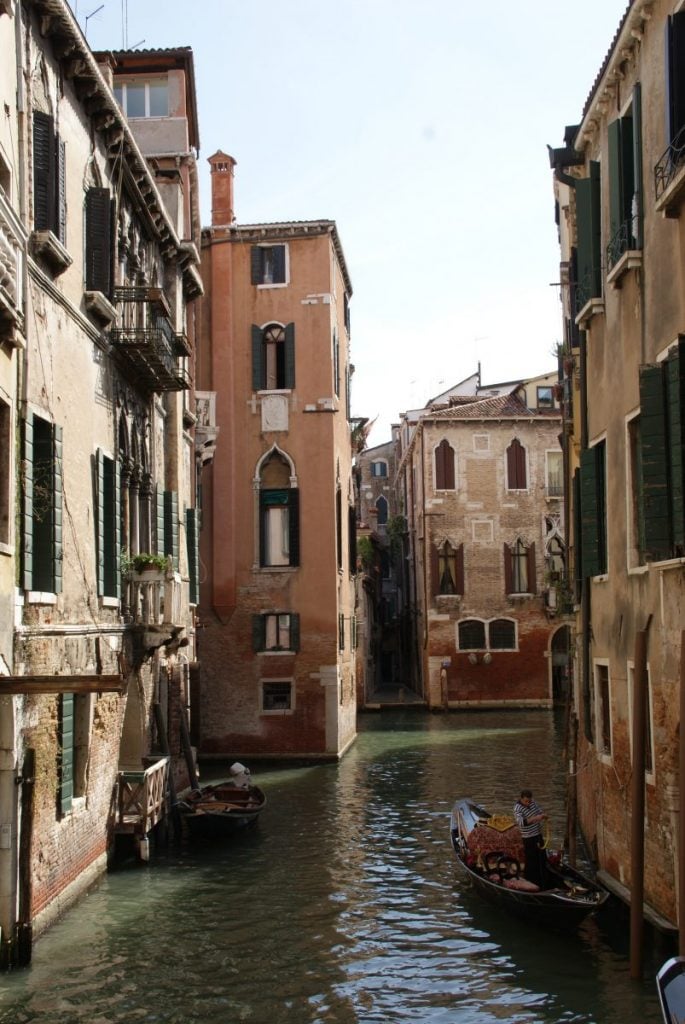 Romantische Kanäle Venedig