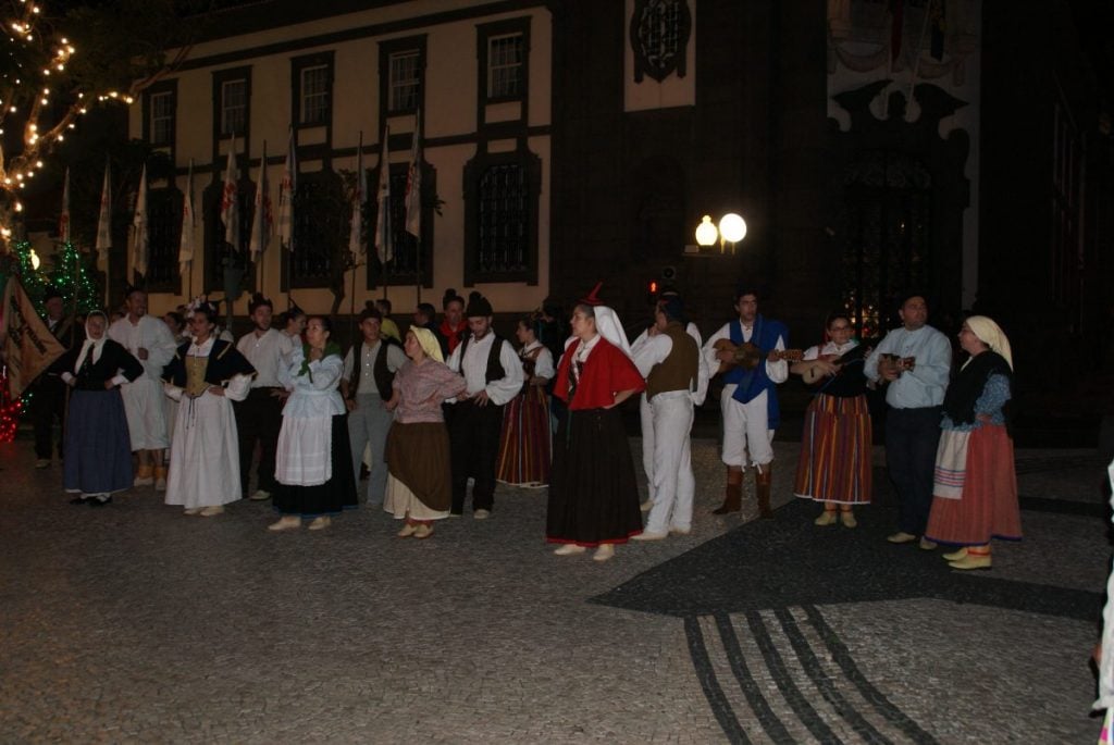 Folkloregruppe in Funchal auf Madeira