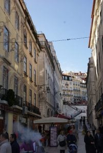 Calcada do Carmo Lissabon