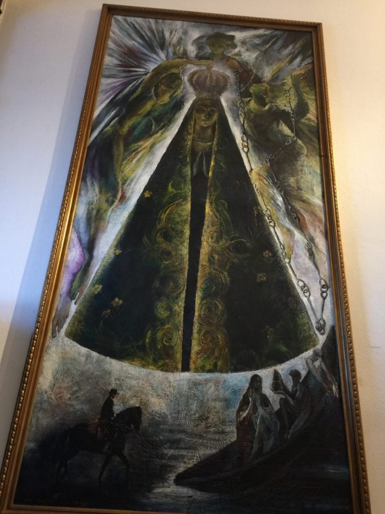 Bild in der Capela de Nossa Senhora da Paz