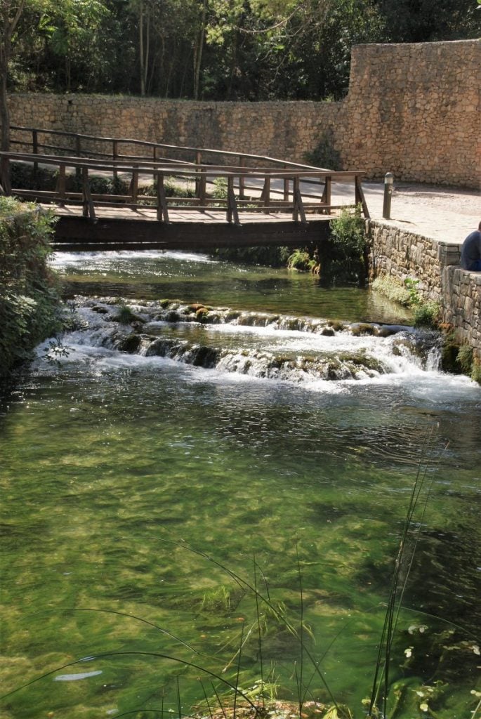 Mühlbach Alte Mühle Nationalpark Krka Kroatien Brücke Fluss