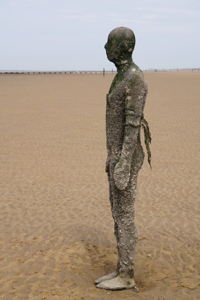 Another Place - Crosby Beach Strand Bronze