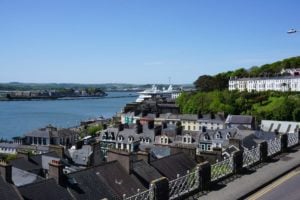 Panorama Cobh Hafen Irland