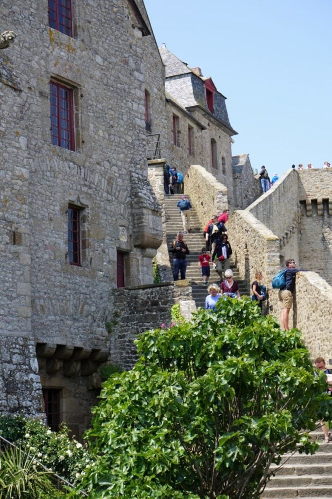 Stadtmauer Mont-Saint-Michel