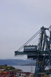 Hafen von Greenock