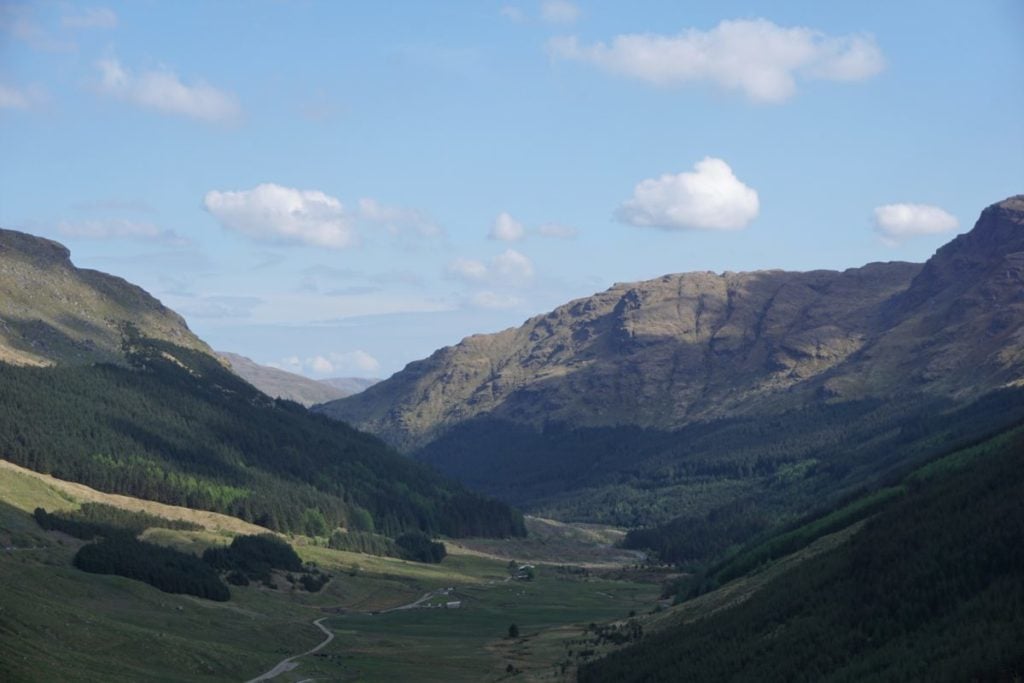 Glen Croe Schottland Highlands