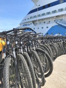 Sightseeing per Bike Hafen von Portland Ausflug