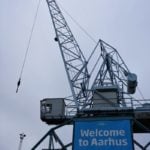 Willkomen im Aarhuser Hafen