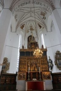 Altar im St.-Clements-Dom Aarhus