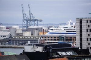Größter Containerhafen Dänemarks Aarhus