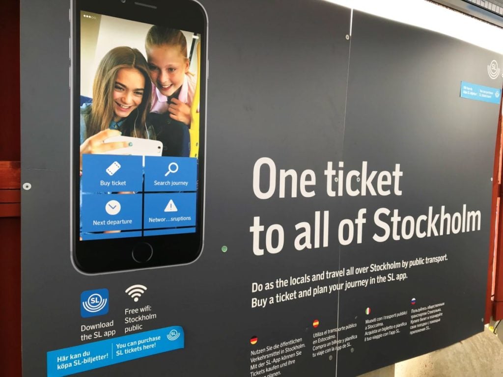 Stockholms Ticket App