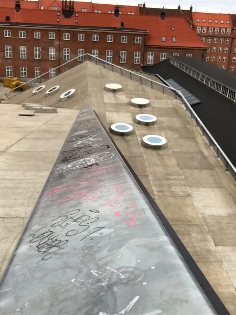 Verbindungsstück zwischen den Hallen Aarhus