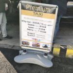 Taxi Preistafel