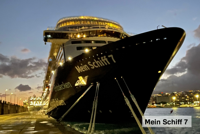 AIDAprima Kreuzfahrtschiff Reiseberichte auf eigene Faust