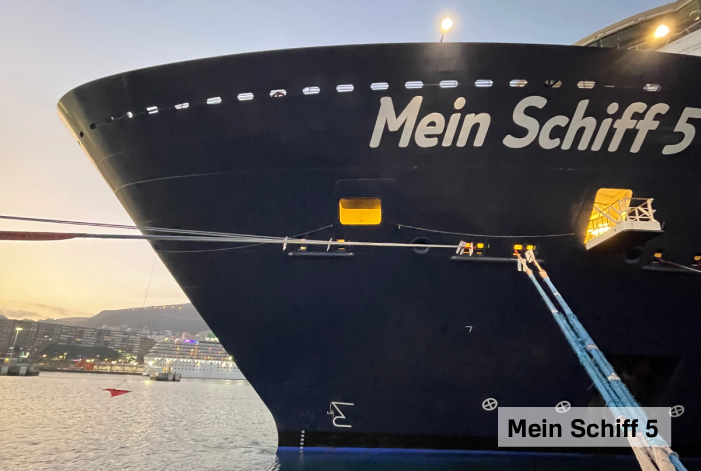 AIDAprima Kreuzfahrtschiff Reiseberichte auf eigene Faust